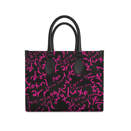 Luxe Leather Shopping Bag