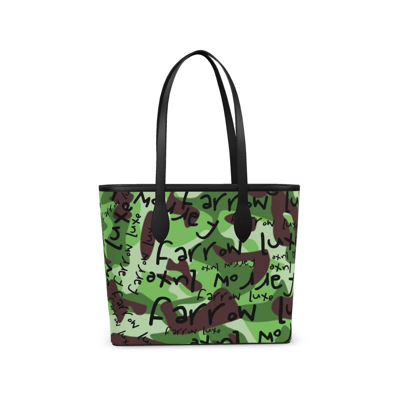 Luxe Camo City Shopper