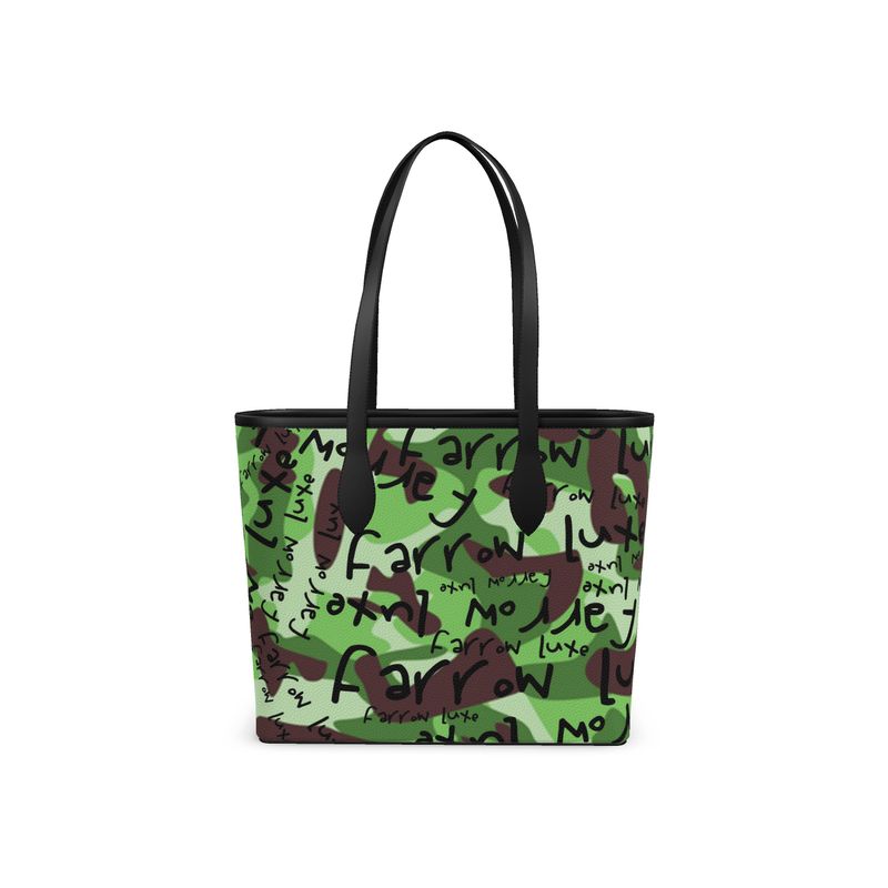 Luxe Camo City Shopper