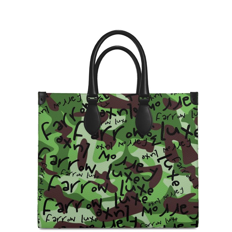 Luxe Camo Large Shopper