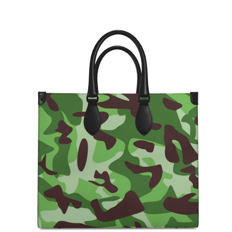 Luxe Camo Shopper